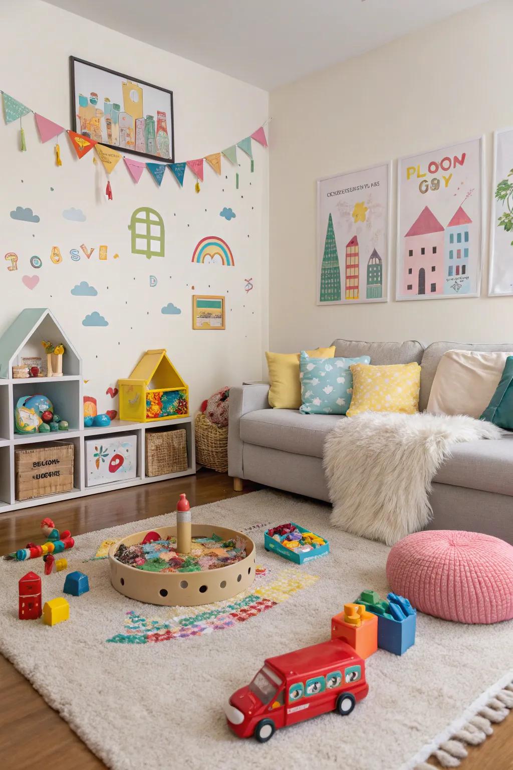 Architect a fun and secure play precinct for children.