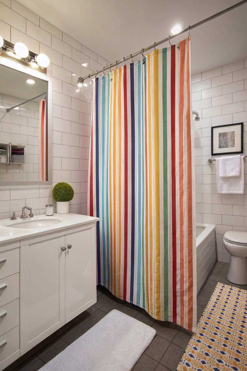 Playing with proportions can elevate your bathroom's sense of space.