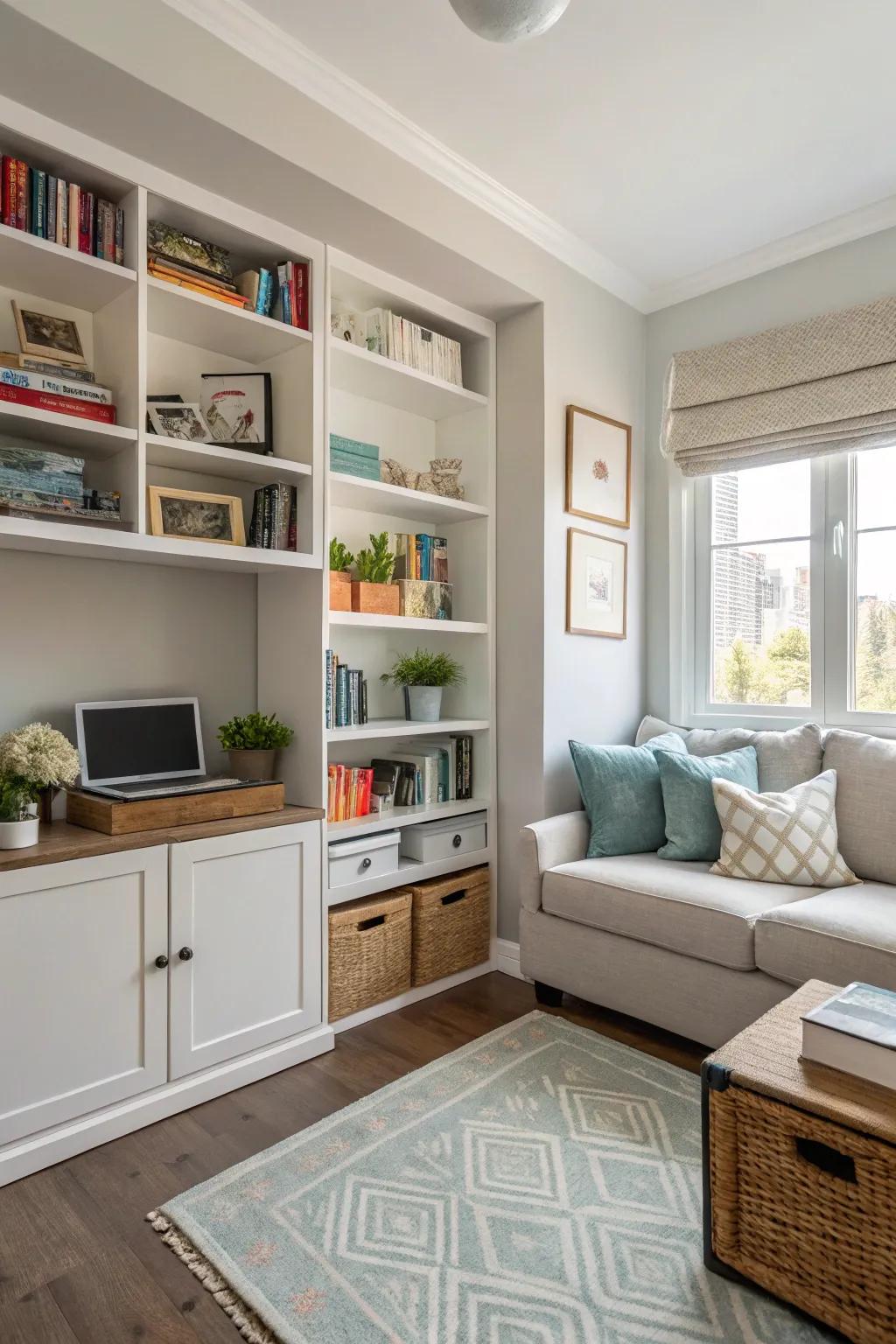 Corners can be functional and stylish.