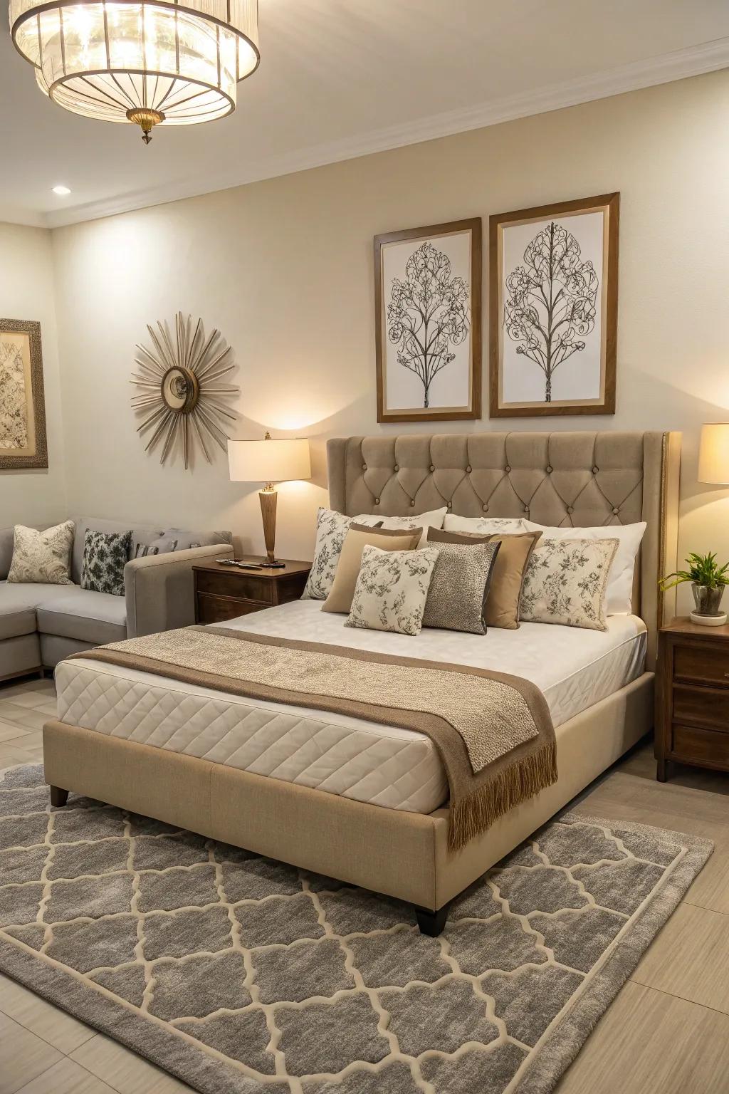 Balance brings a sense of order and calm to your space.