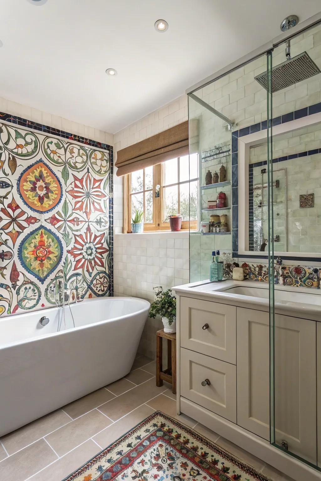 Painted details adds a touch.