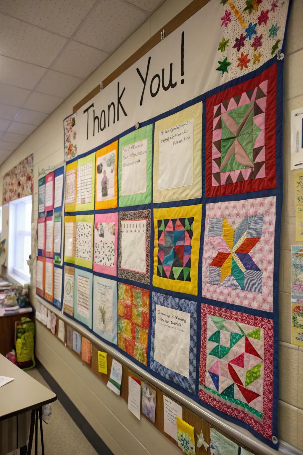 Thankful Tapestries creating a cozy classroom vibe.
