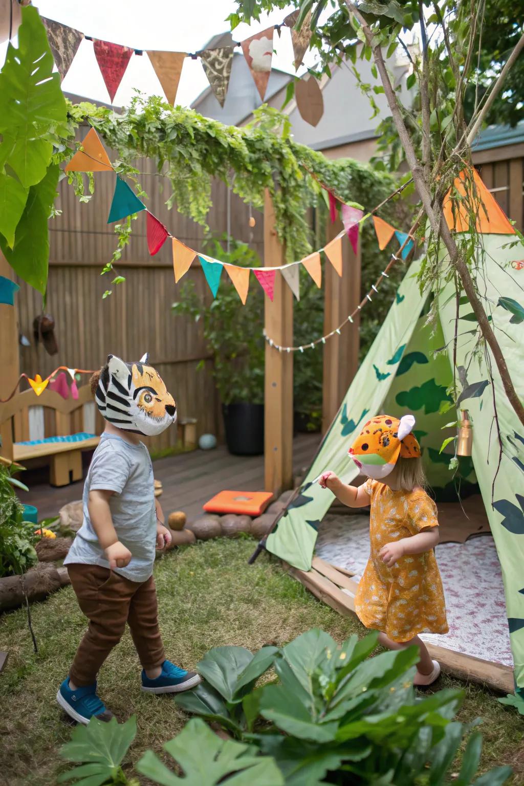 A wilderness voyage that immerses toddlers in a realm of wildlife.