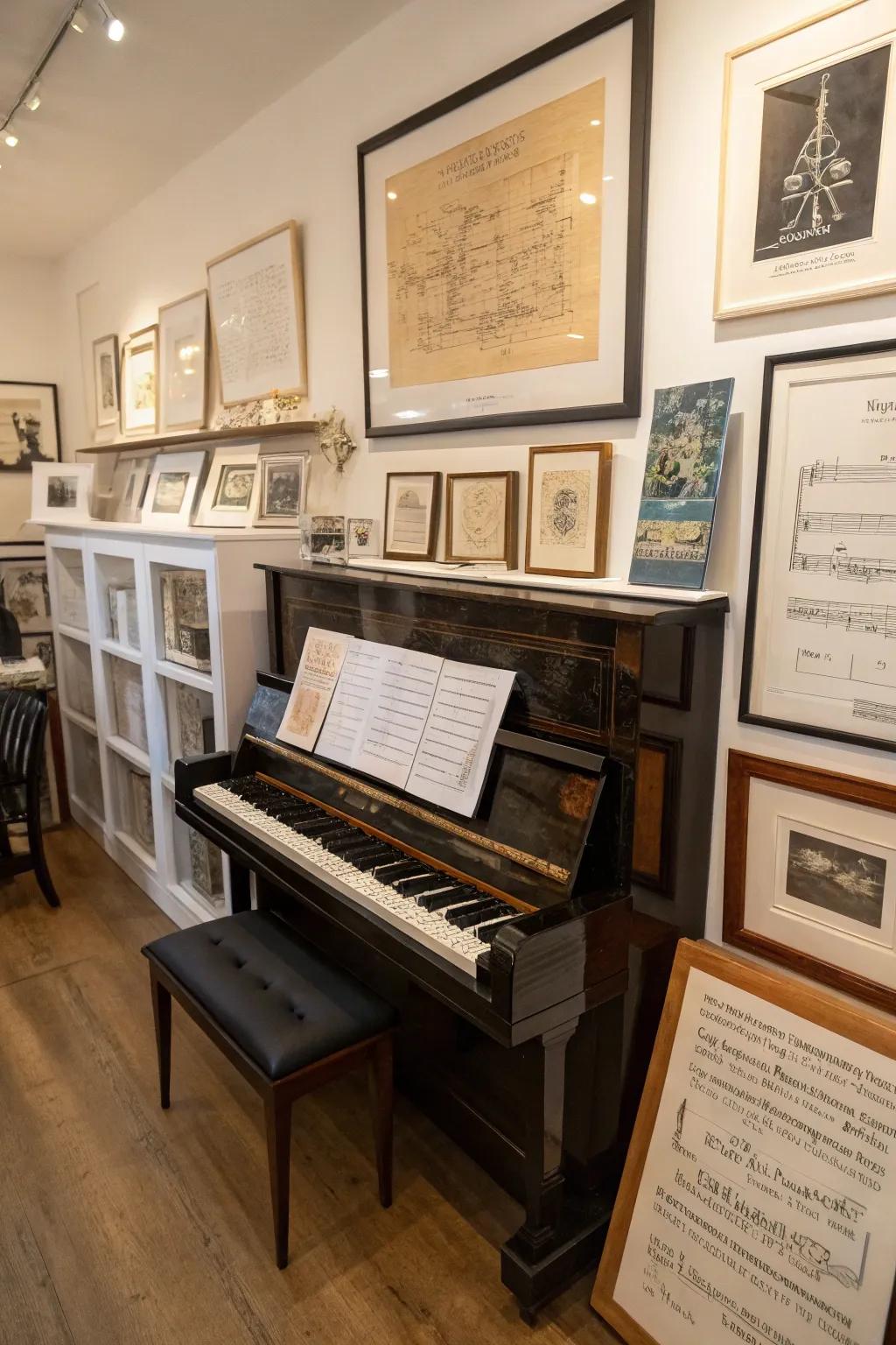 Commemorate the artistry of music with a consecrated exposition space.