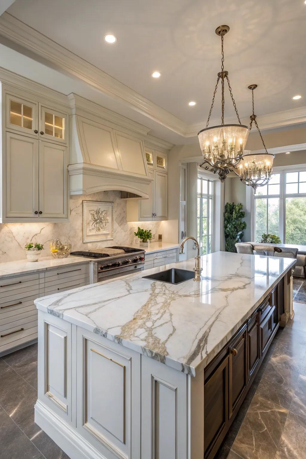 Quartzite countertops stand the test of time, and provide beauty.