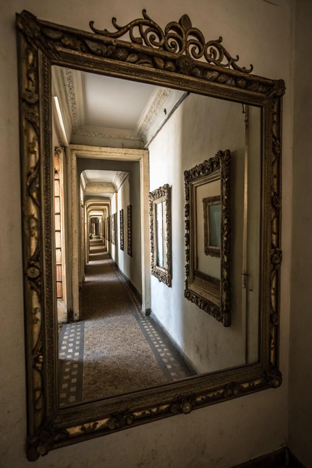 Reflected window structures enhance light and space in small areas.