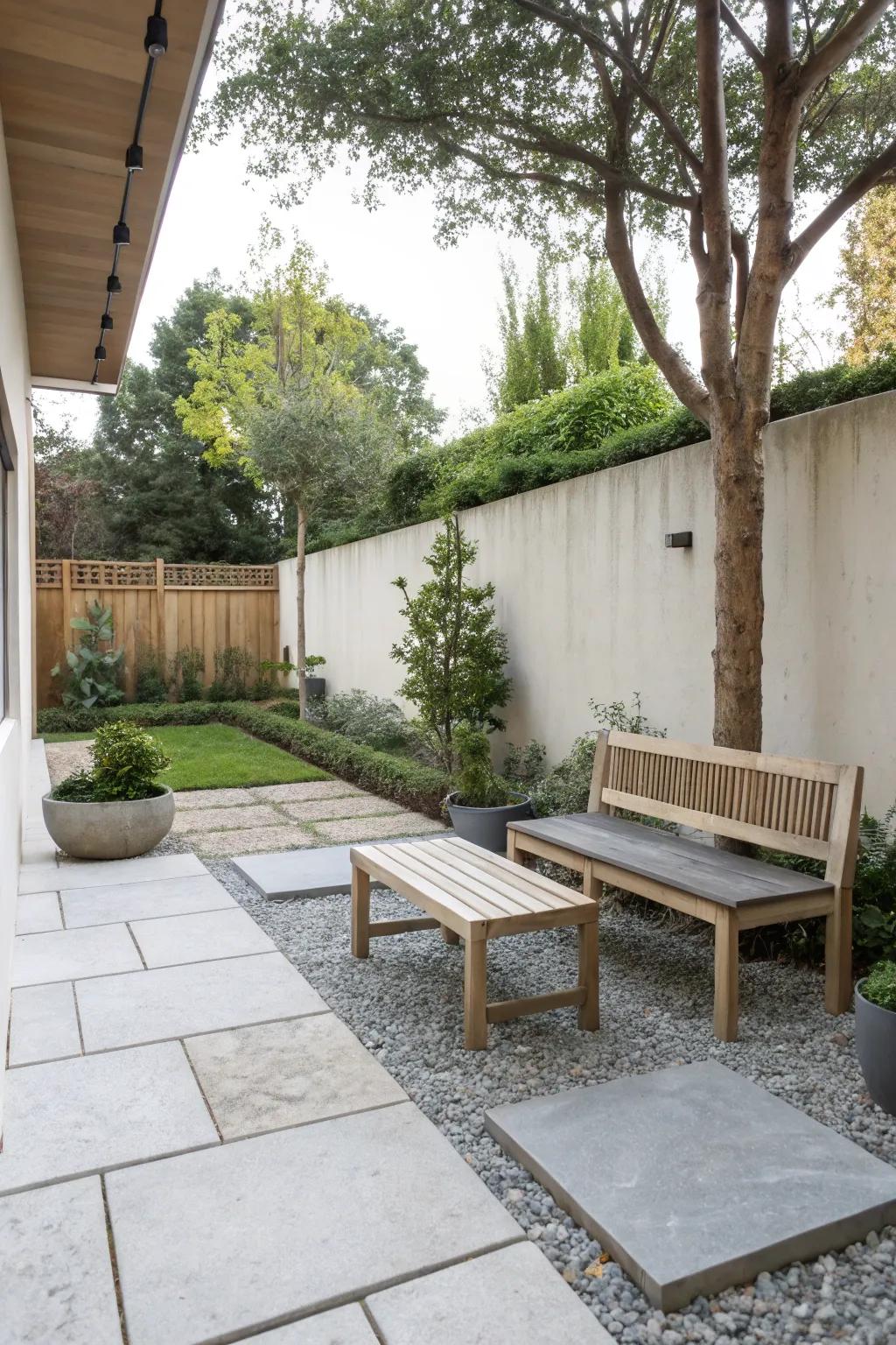 Rock and stone fashion a minimalist, elegant aesthetic.