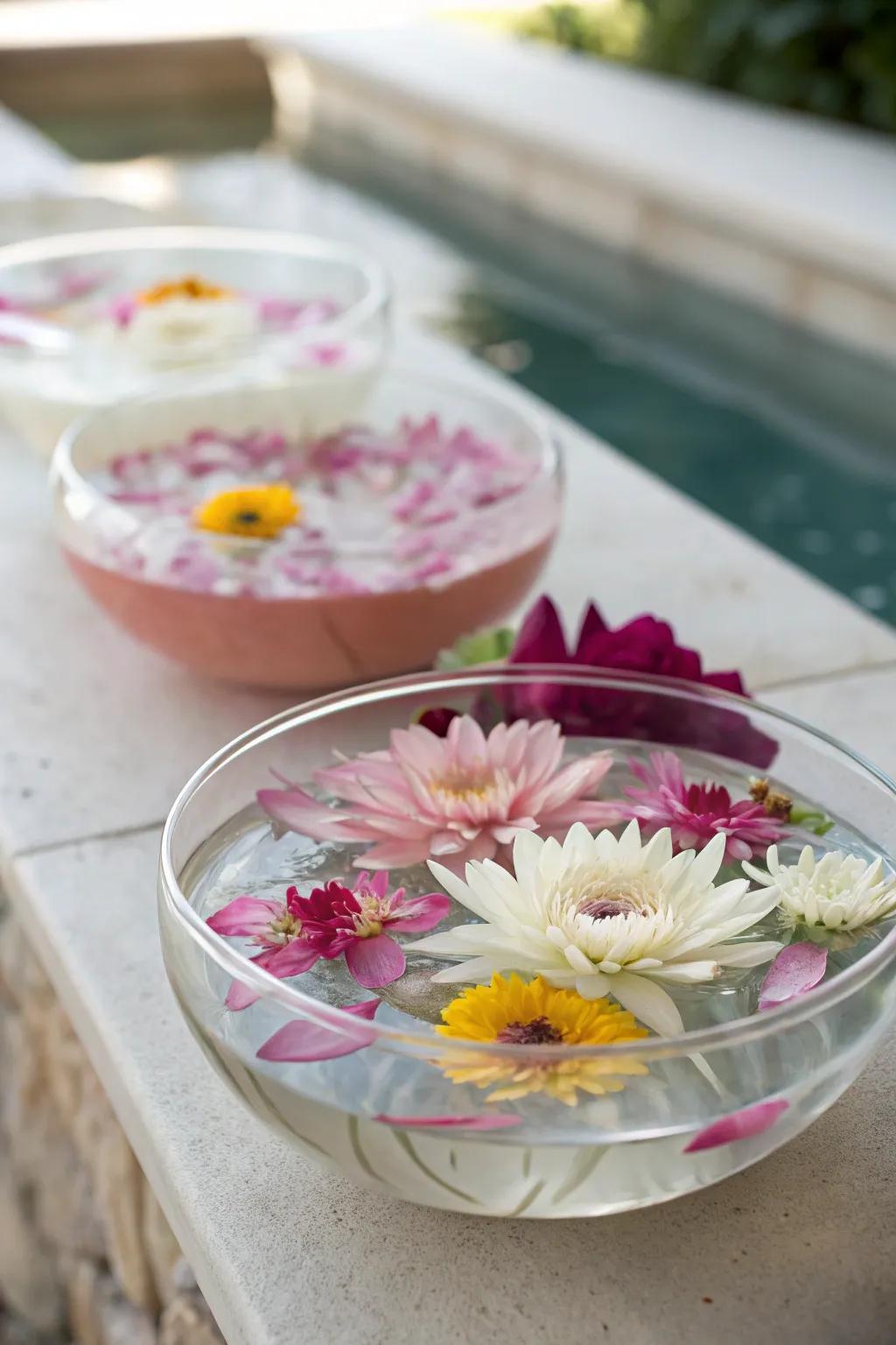 Drifting Blooms offer a dreamy and fragile centerpiece choice.