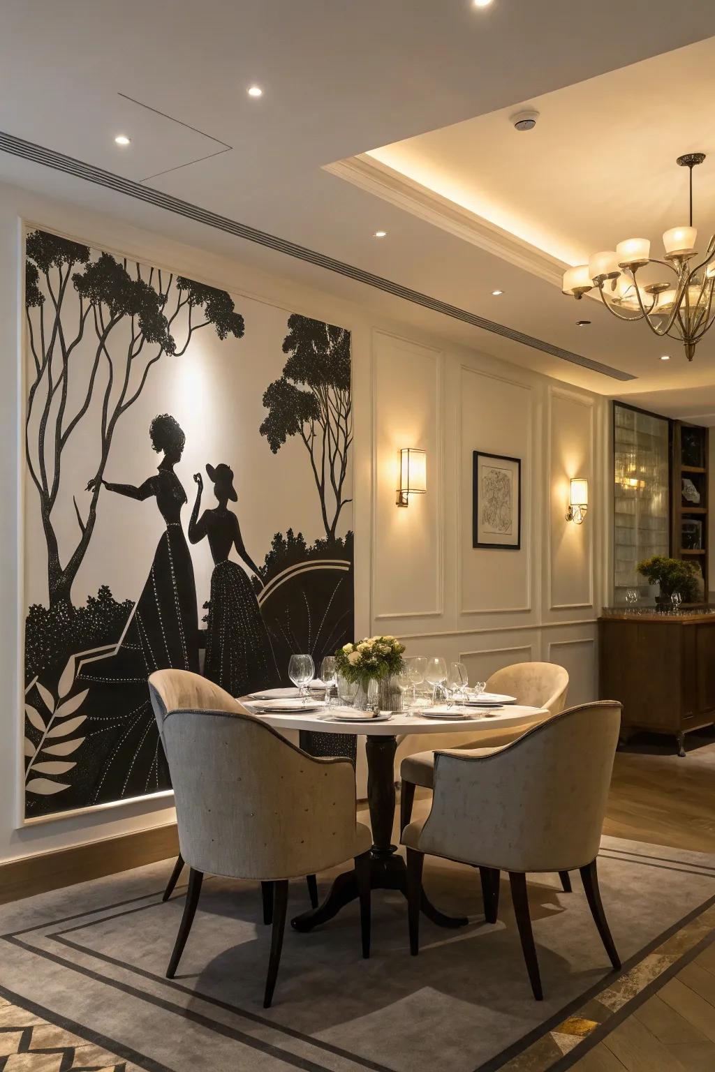 Shape art infuses a striking and elegant impression to your decor.