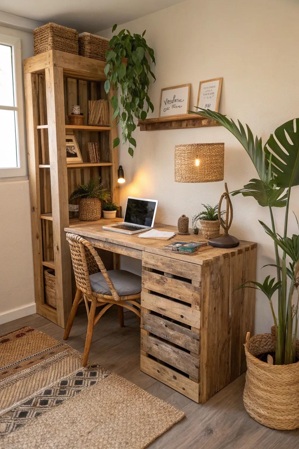 A safe desk made with safe materials.