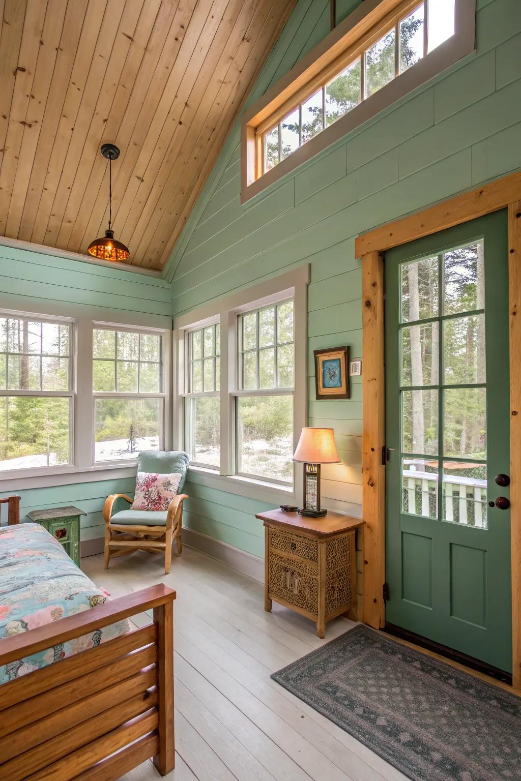 Eco-friendly paints offer an update that is fresh and environmentally conscious.