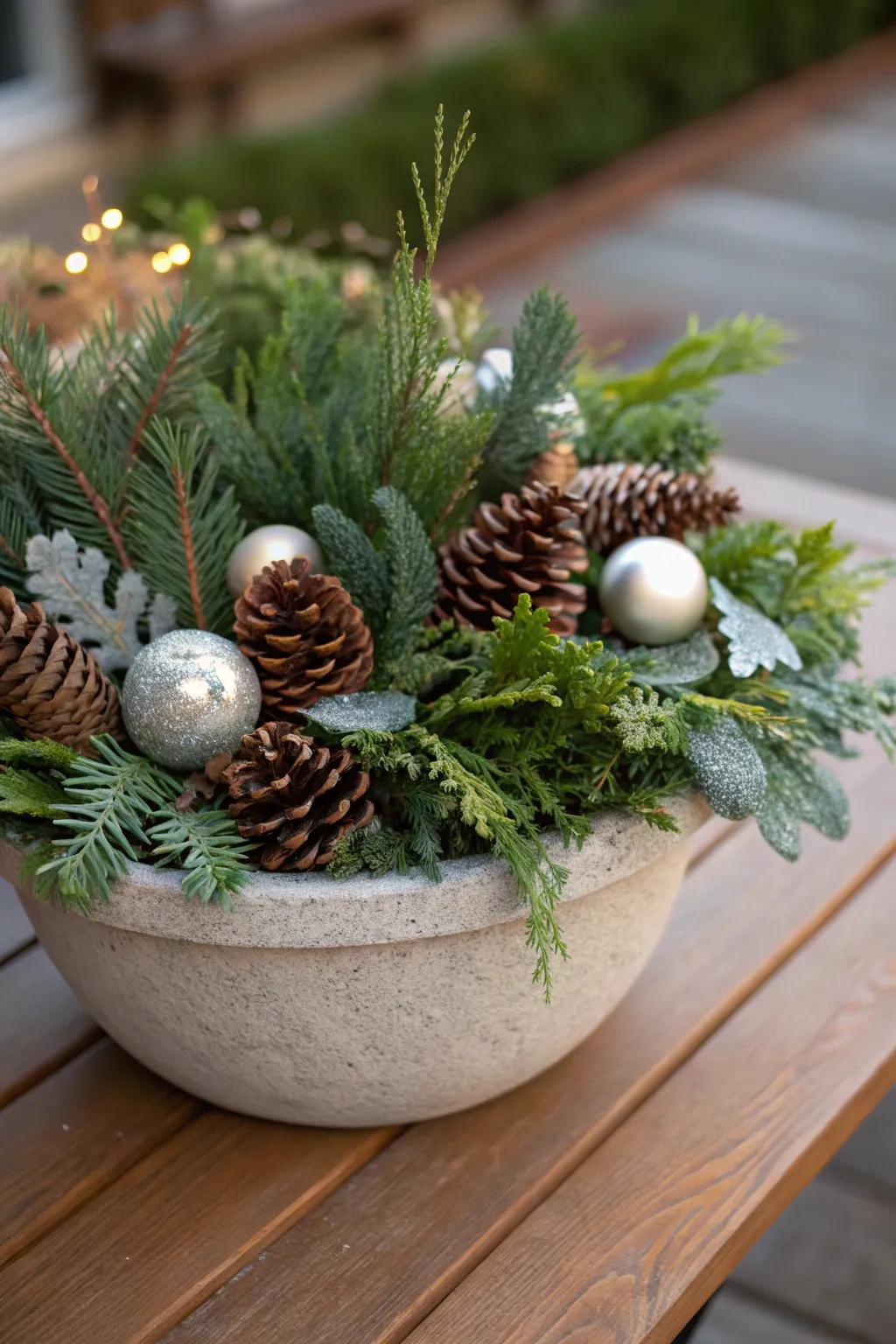 Merging textures cultivates a visually compelling presentation.