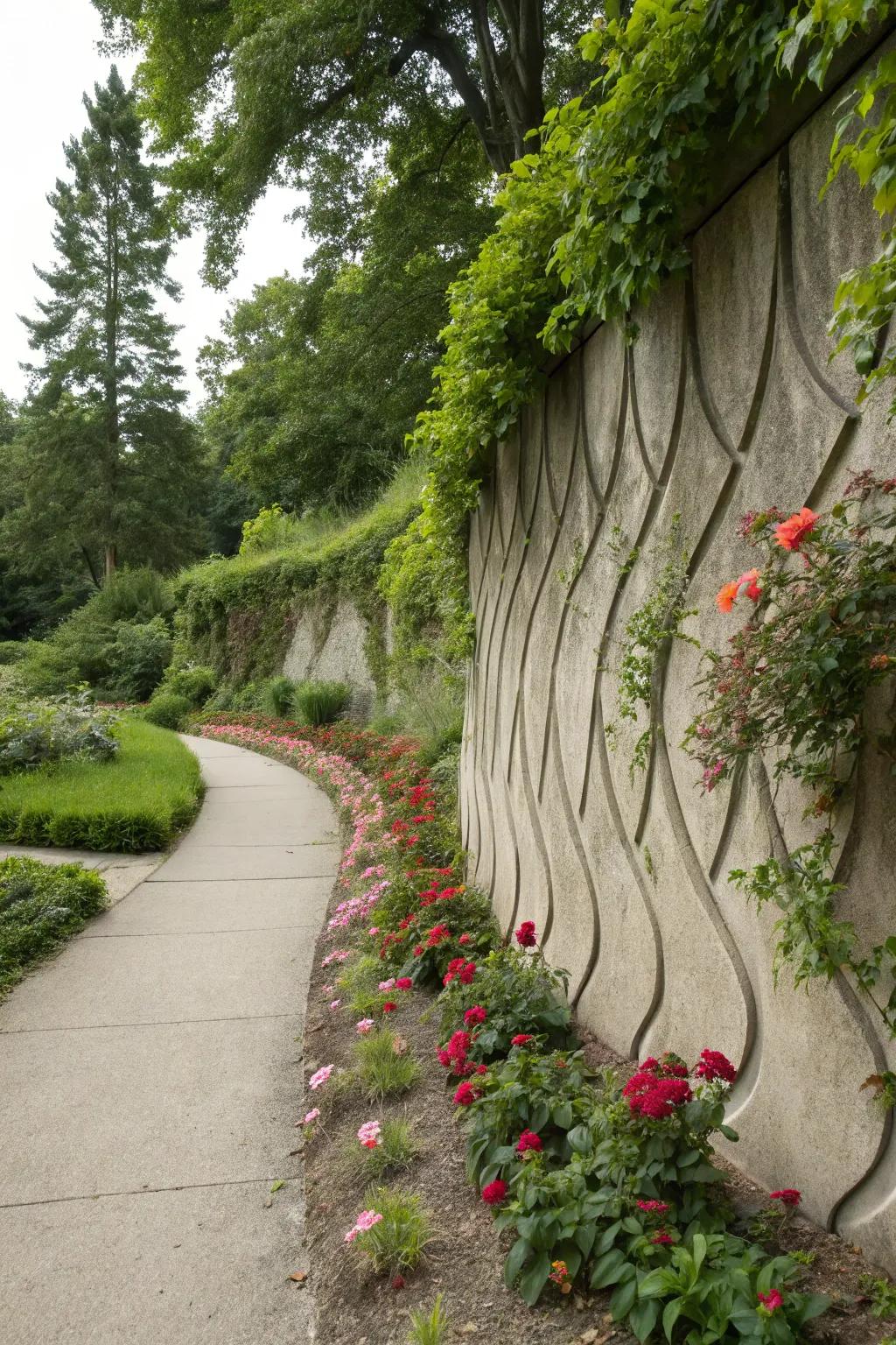 Organic configurations fashion harmony between structures and nature.