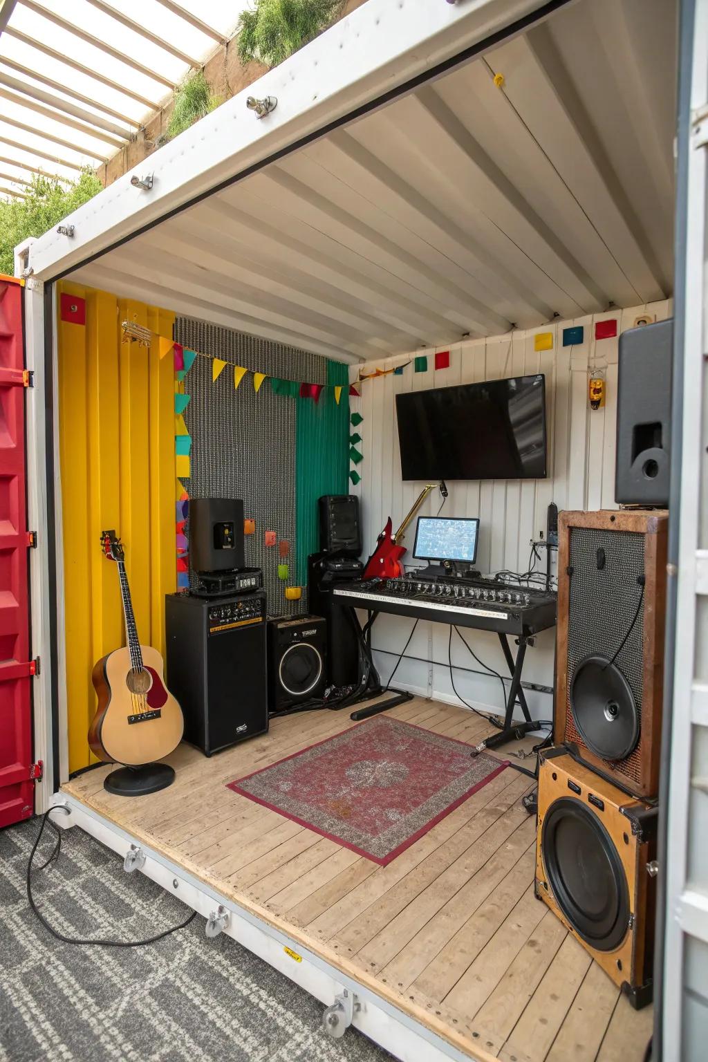 Let players rock the music with their own place.