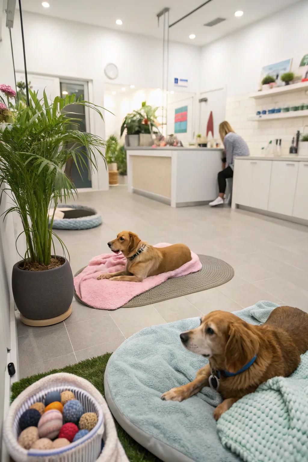 A sensory oasis providing a calming and entertaining experience.