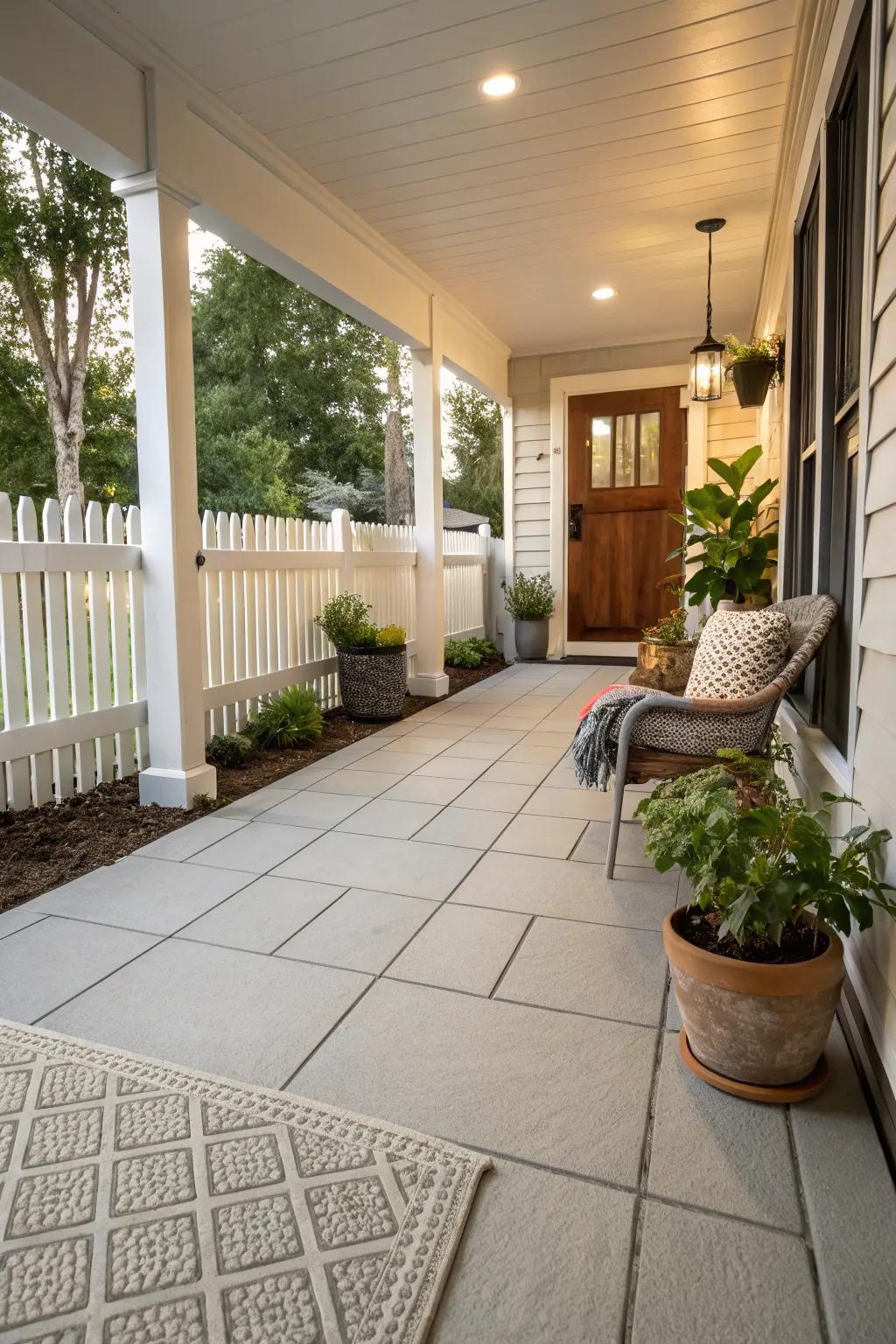 Anti-slip covers converge safety and style for your entryway.