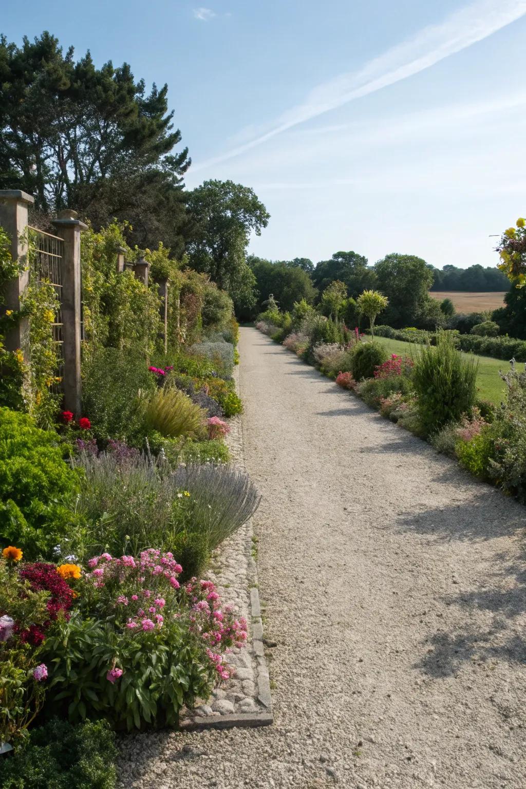 Integrating garden components crafts a seamless transition.