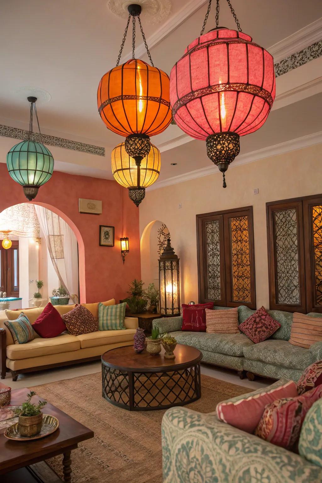 Striking and vibrant globes energize and animate any space.