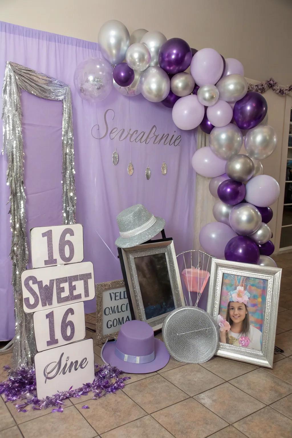 A playful photo booth that provides endless amusement and memories.