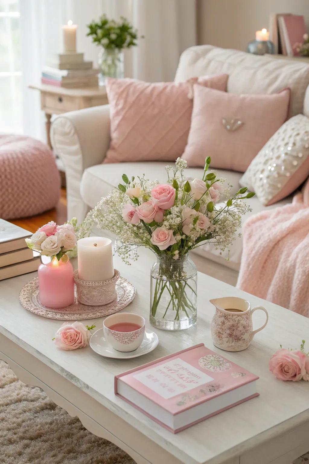 Soft colors and textures create a calming environment.