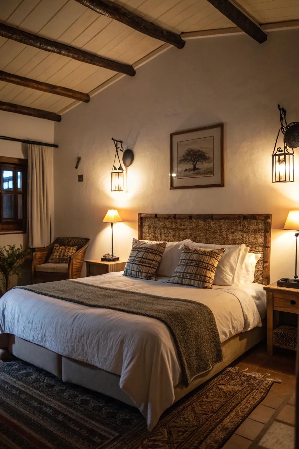 Customizable limb wall lights offer adaptability and style.