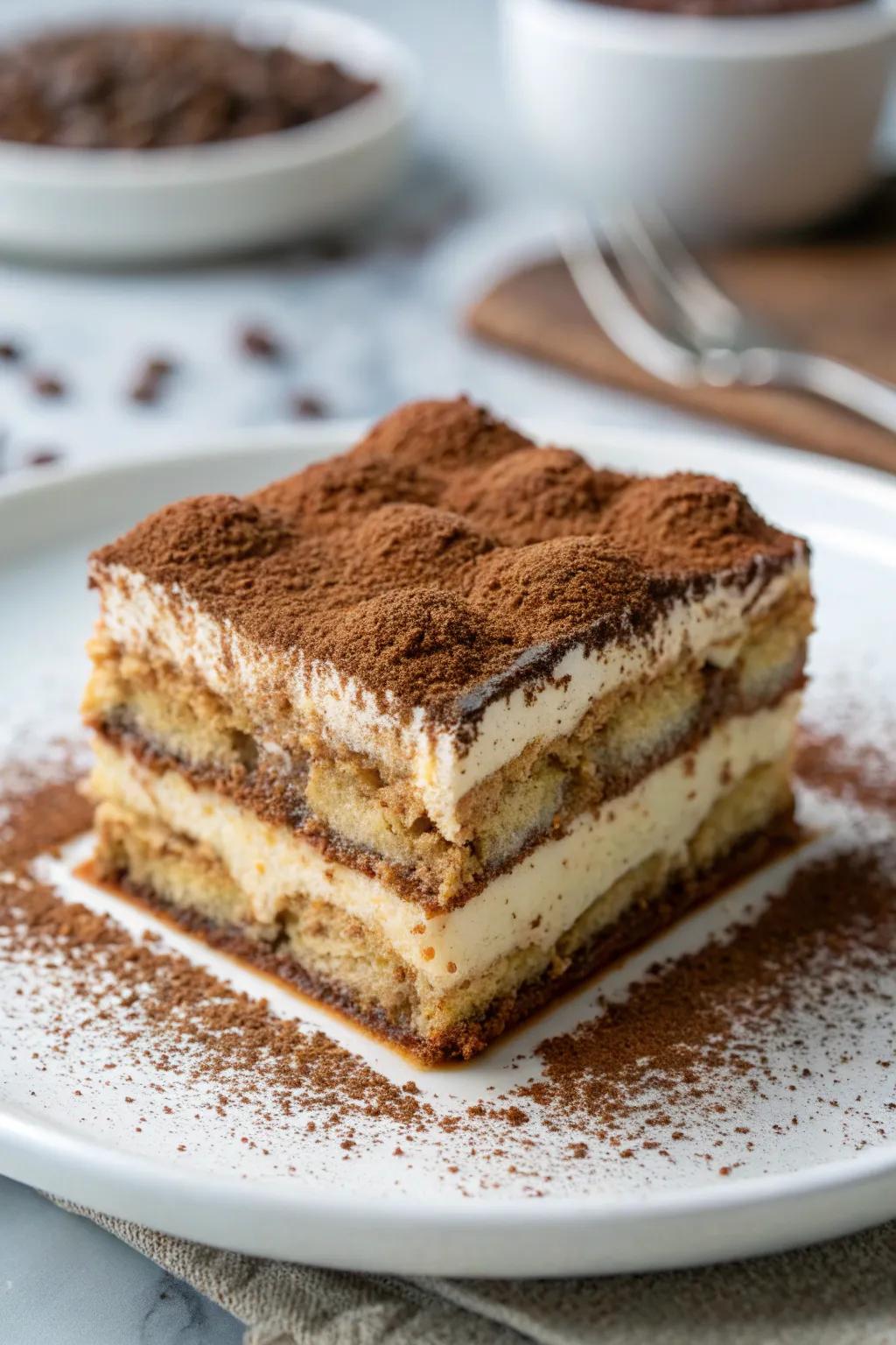 Timeless pick-me-up ensures a delightful dessert.