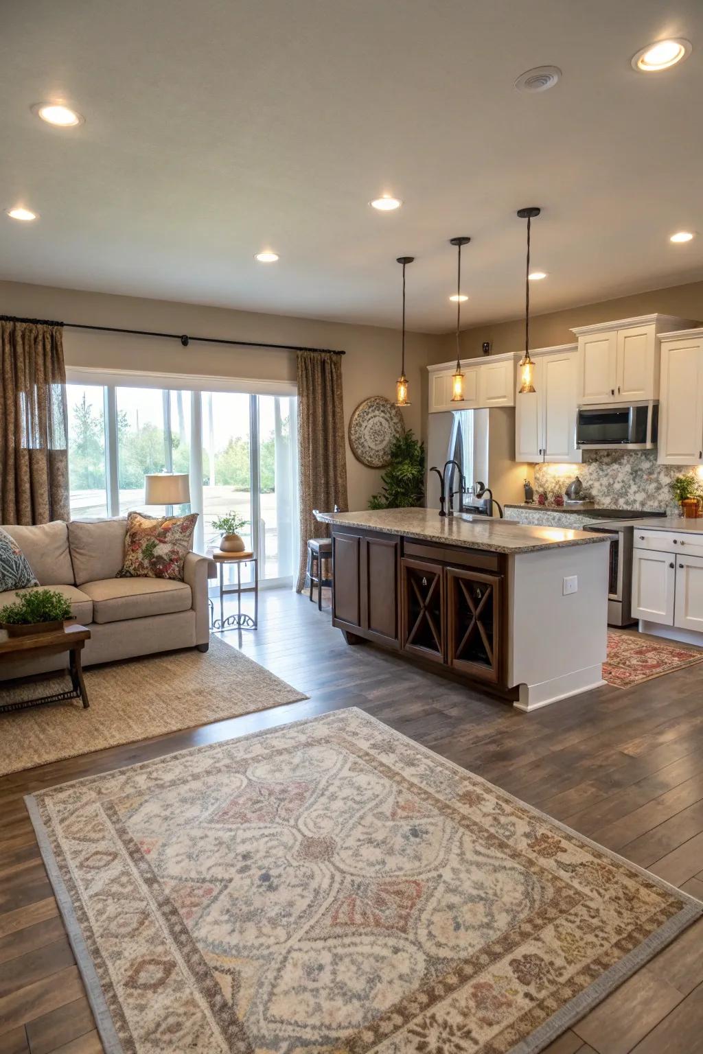 Acoustic solutions promote a calming atmosphere.