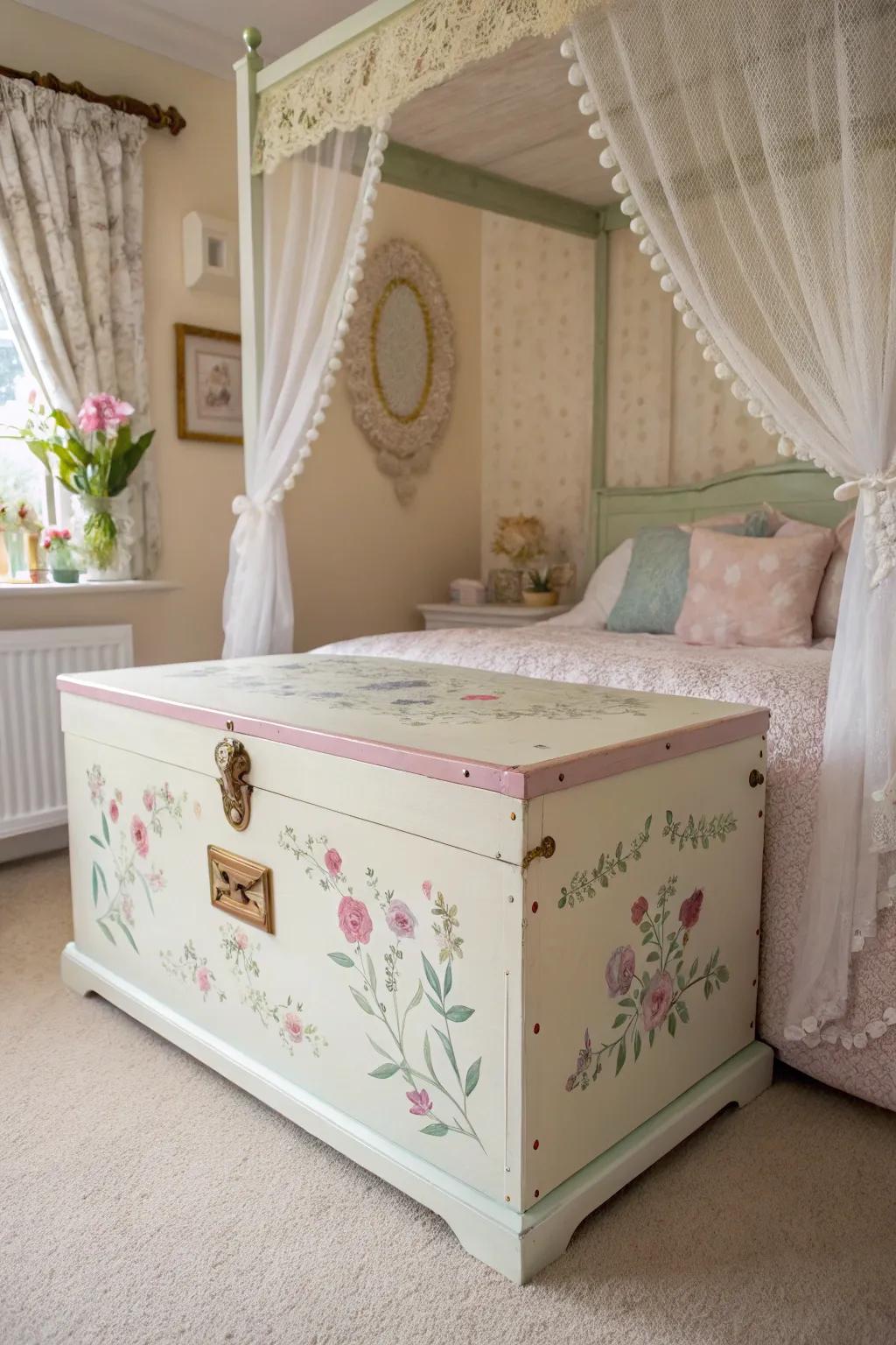 Pastel farm charm with soft pastel hues.