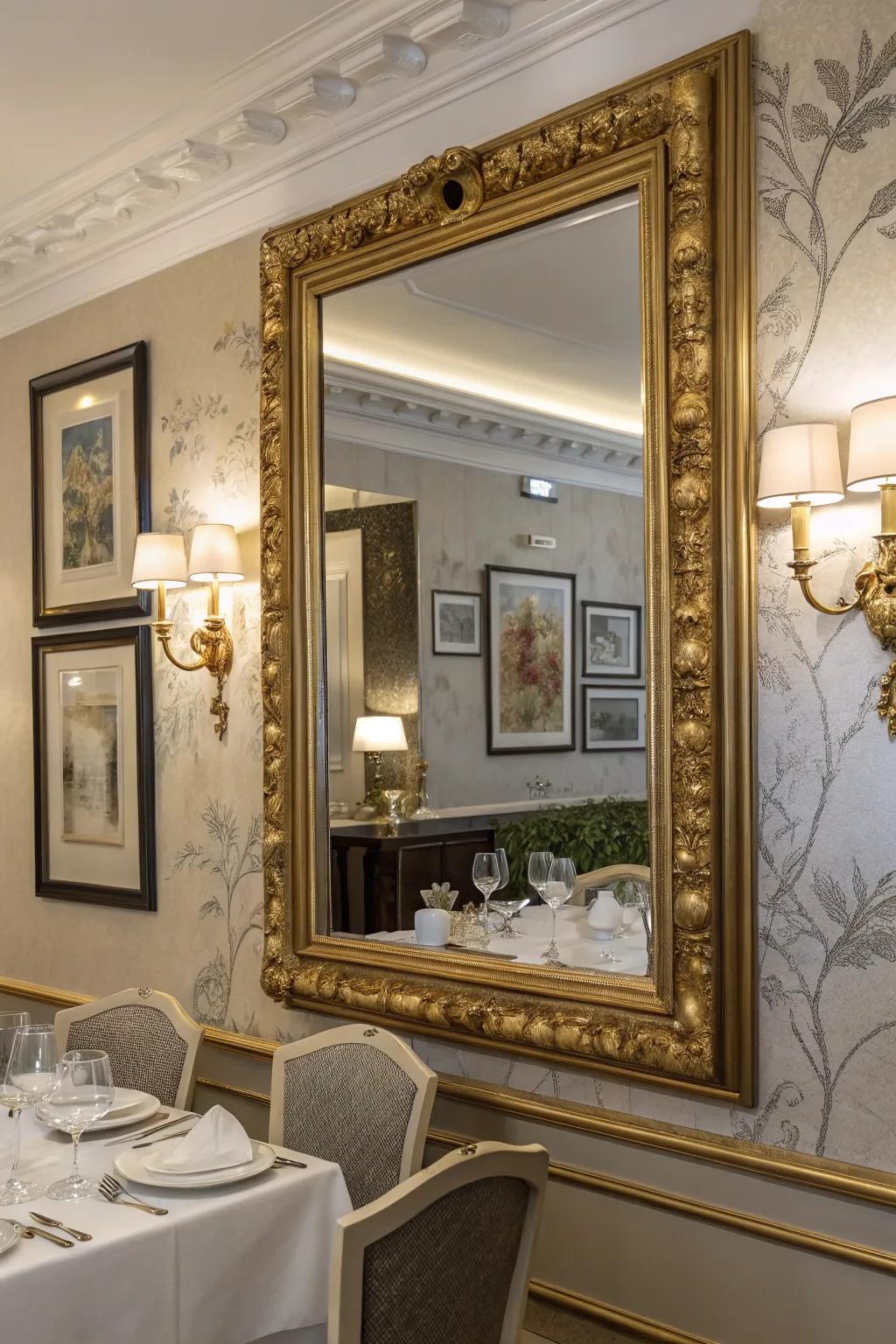 Polished highlights incorporate lavishness and elegance.