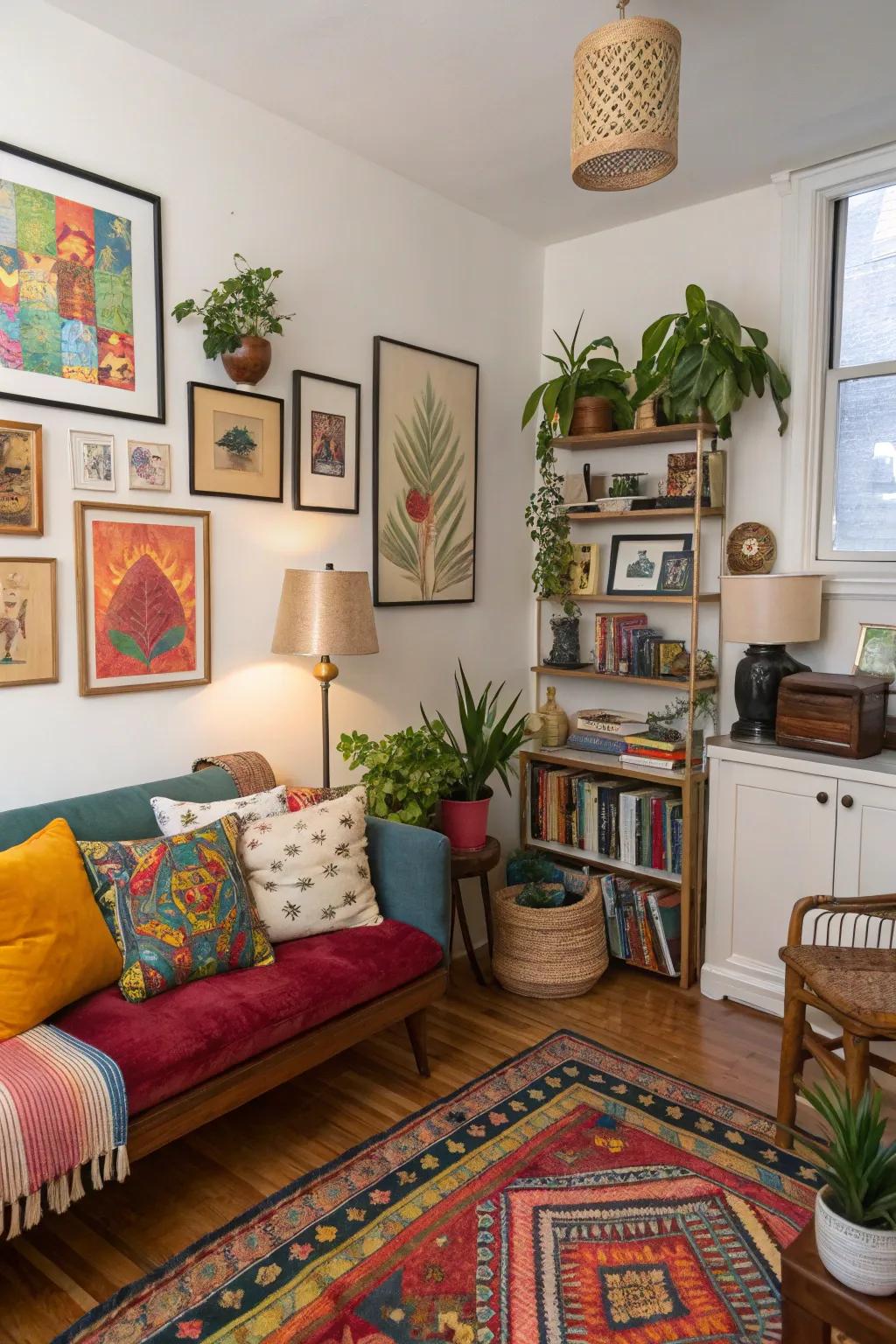 Personal decor makes your space unique.