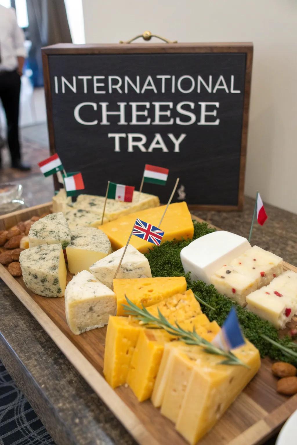 A global cheese adventure for curious taste buds.