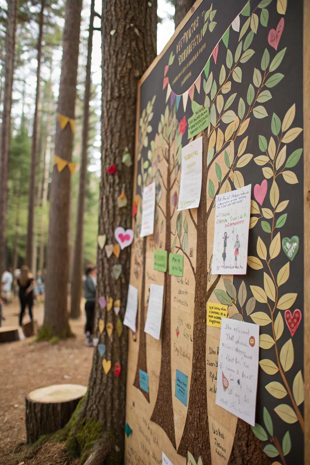 A Autumnal Kinfolk Forest highlighting the value of community.