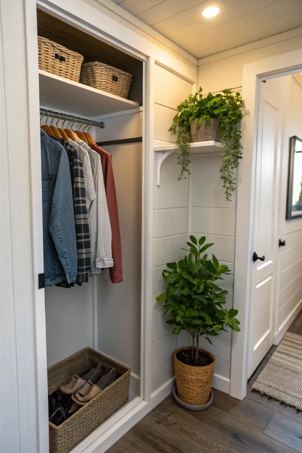 Nature's touch in your wardrobe.