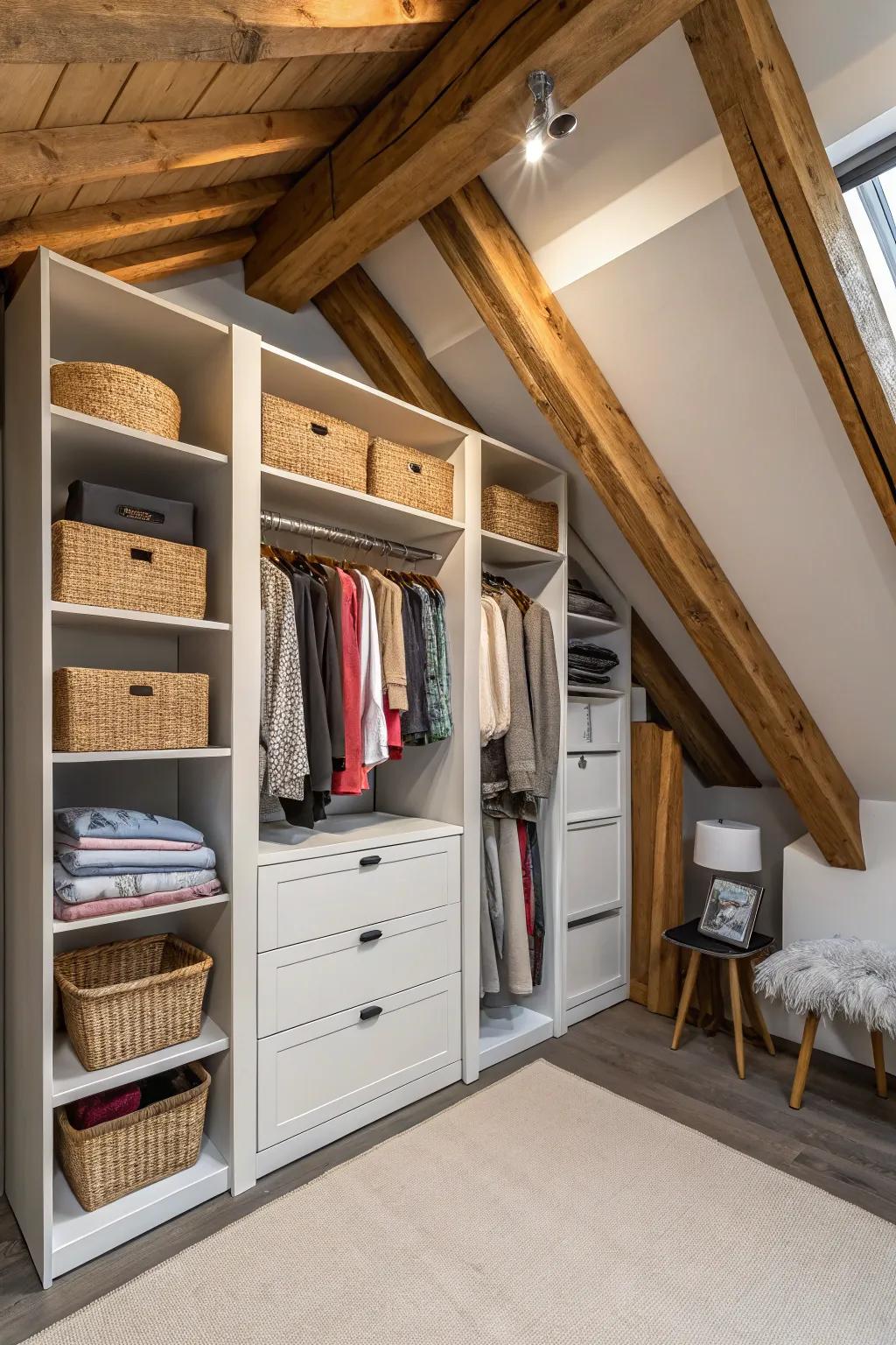 Modular closets adapt to evolving storage demands effortlessly.