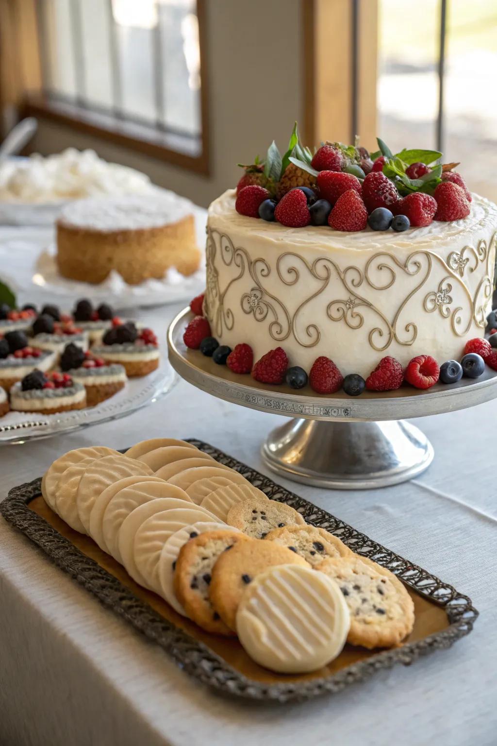 Handcrafted Treats as centerpieces add a delightful and charming element.