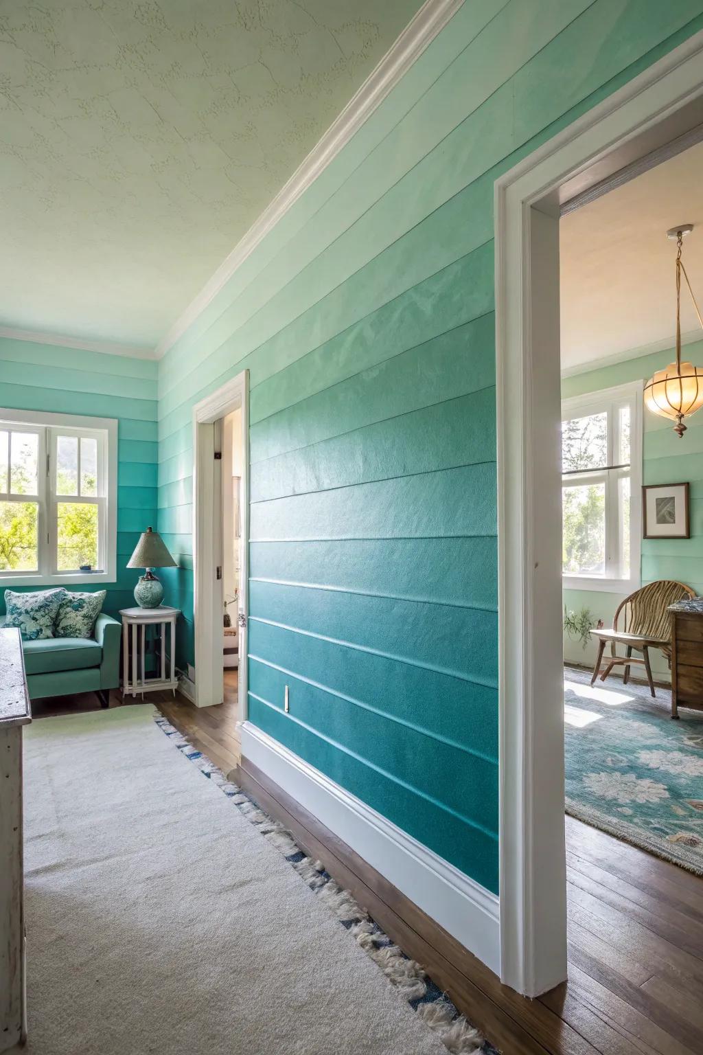 Wall treatments add dimension to your decor.