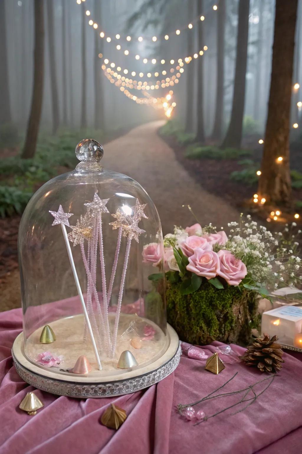 Fairy scepters fashion for a magical farewell present.