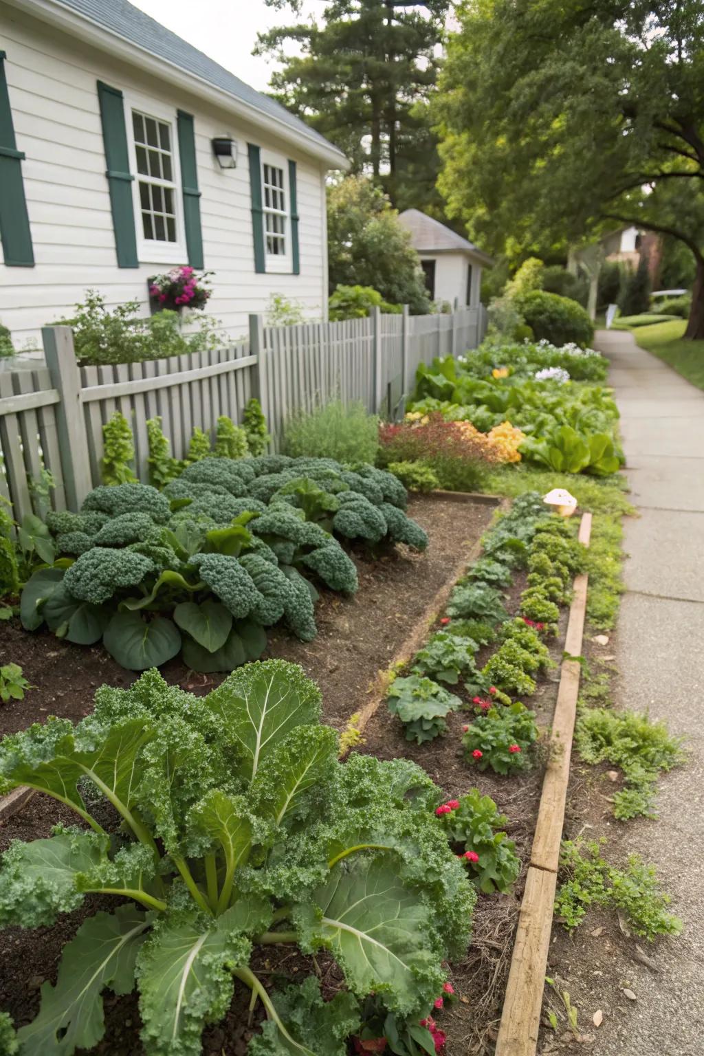 Cultivate autumnal vegetables for a vibrant and colorful collection.