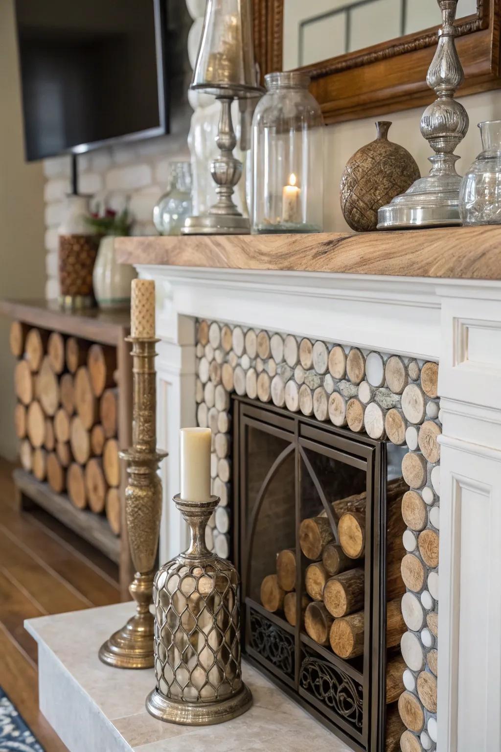 Intrigue through a medley of materials.