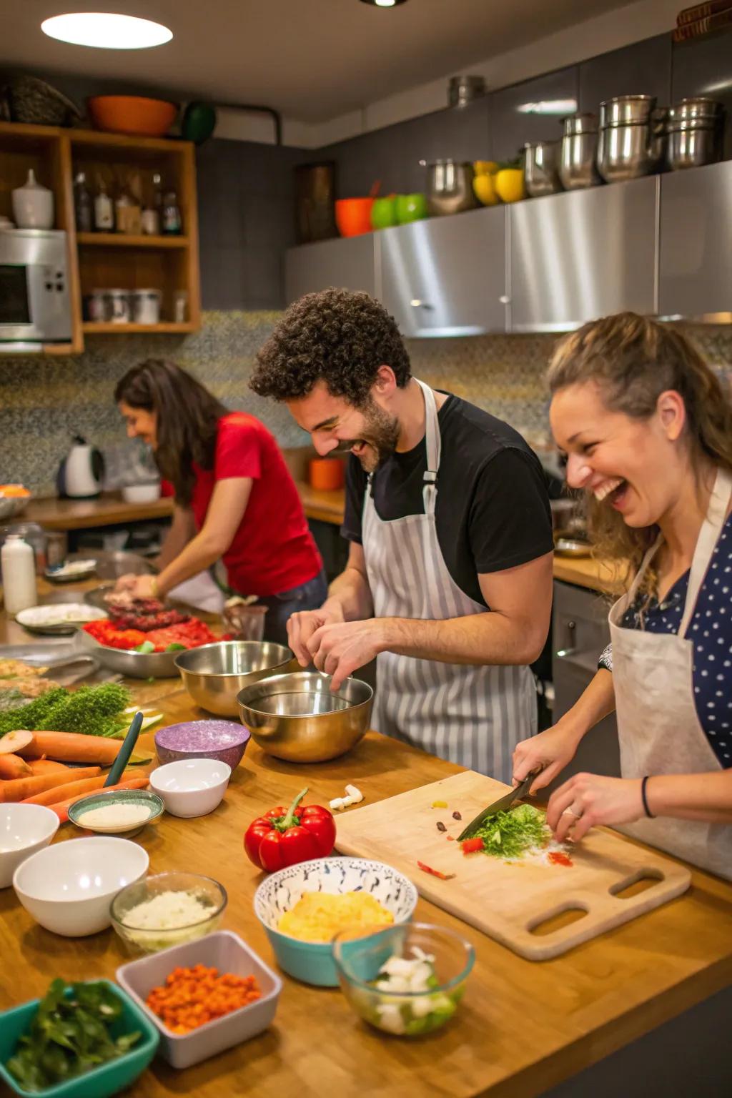 Question your cooking expertise with a themed cook-off.
