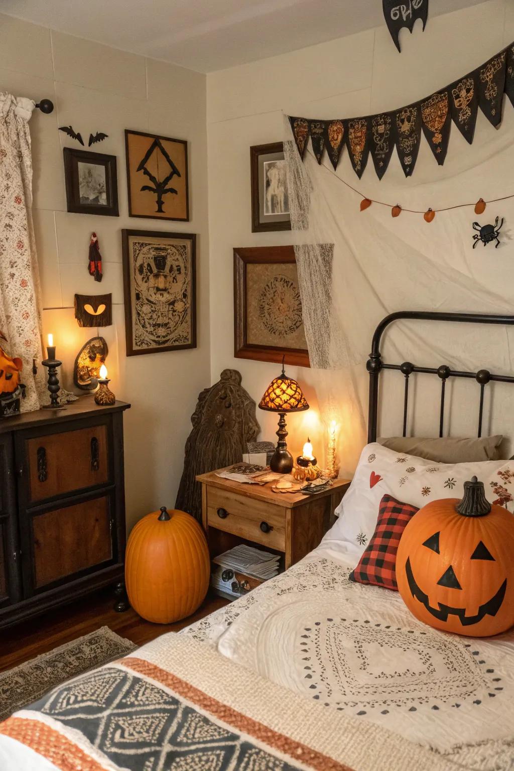 Vintage pieces can append charm and nostalgia to your space.