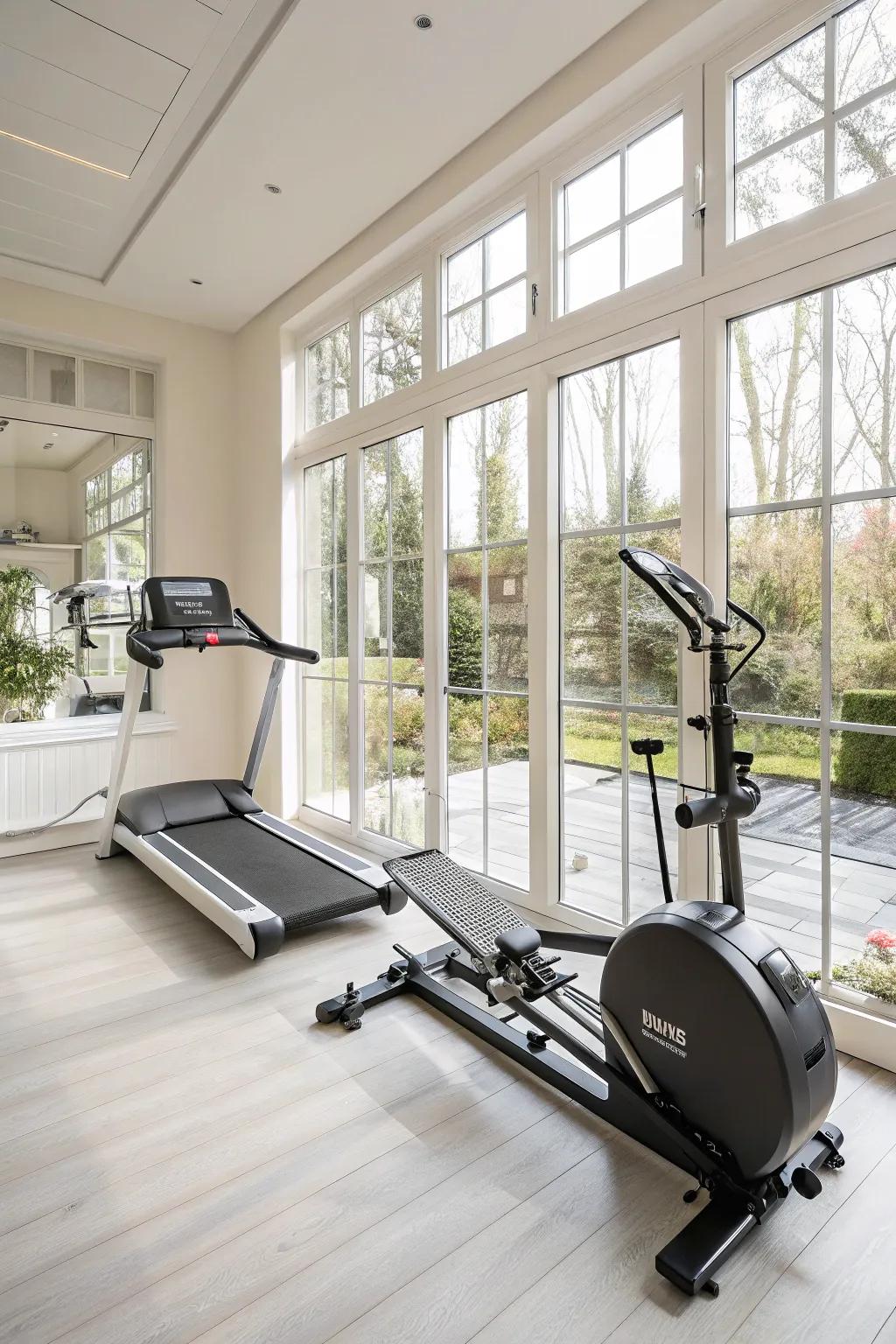 Cardio equipment: Maximize heart rate at home.