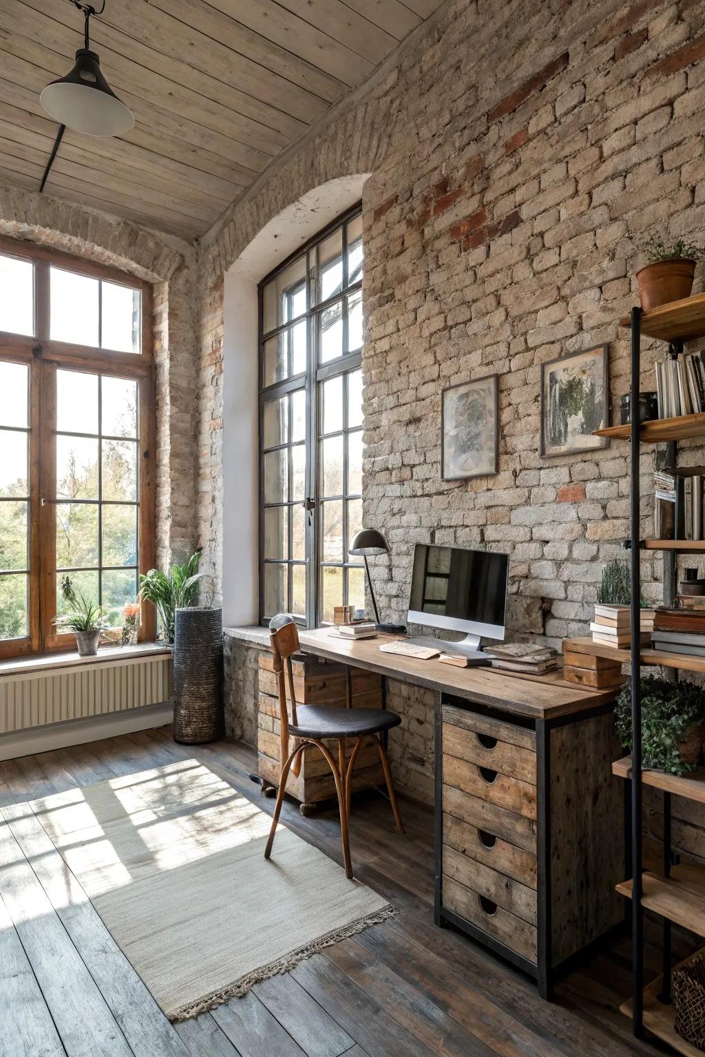 Textured walls enhance sound and aesthetic appeal.