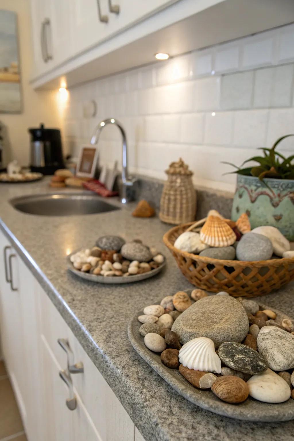 Natural aspects bring an organic touch to your setting.