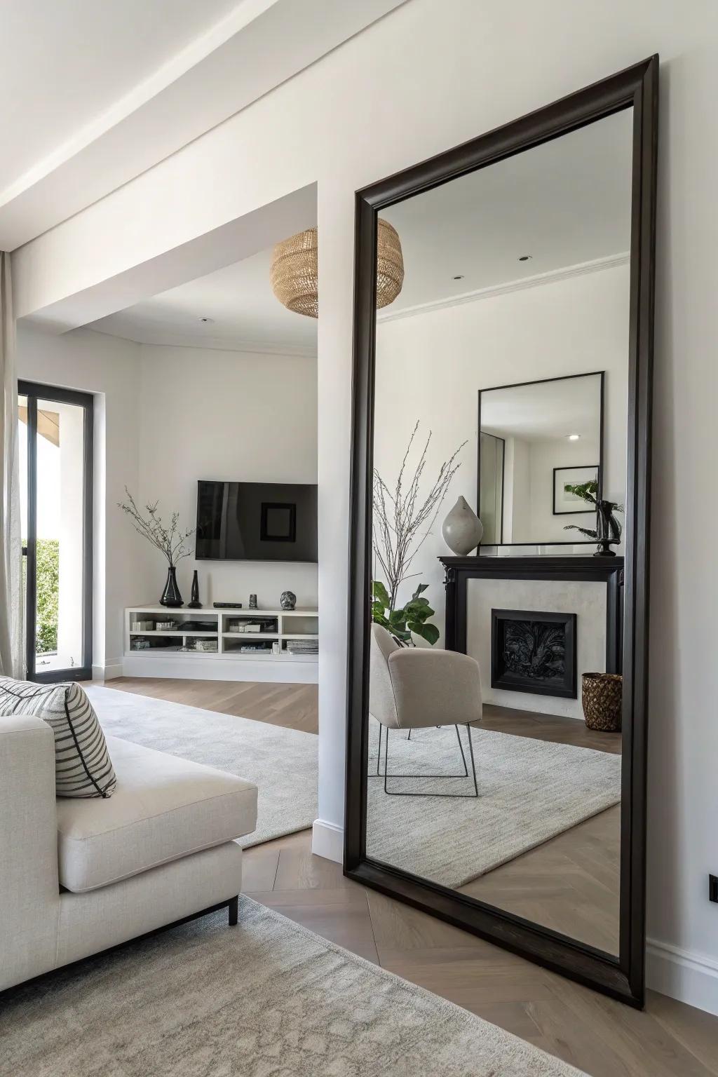 Frameless reflectors offer a clean and subtle enhancement.