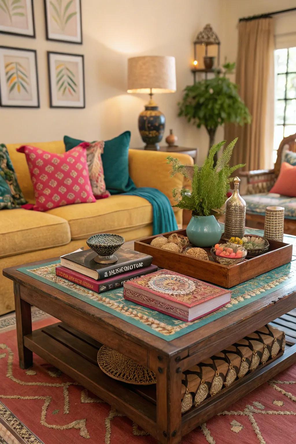 An unconventional mix showcases your unique style and creativity.