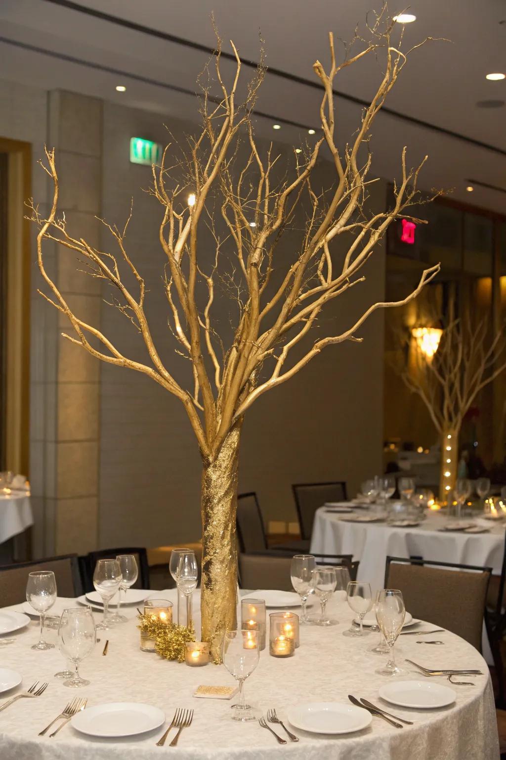 Striking focal pieces that become the heart of the table.