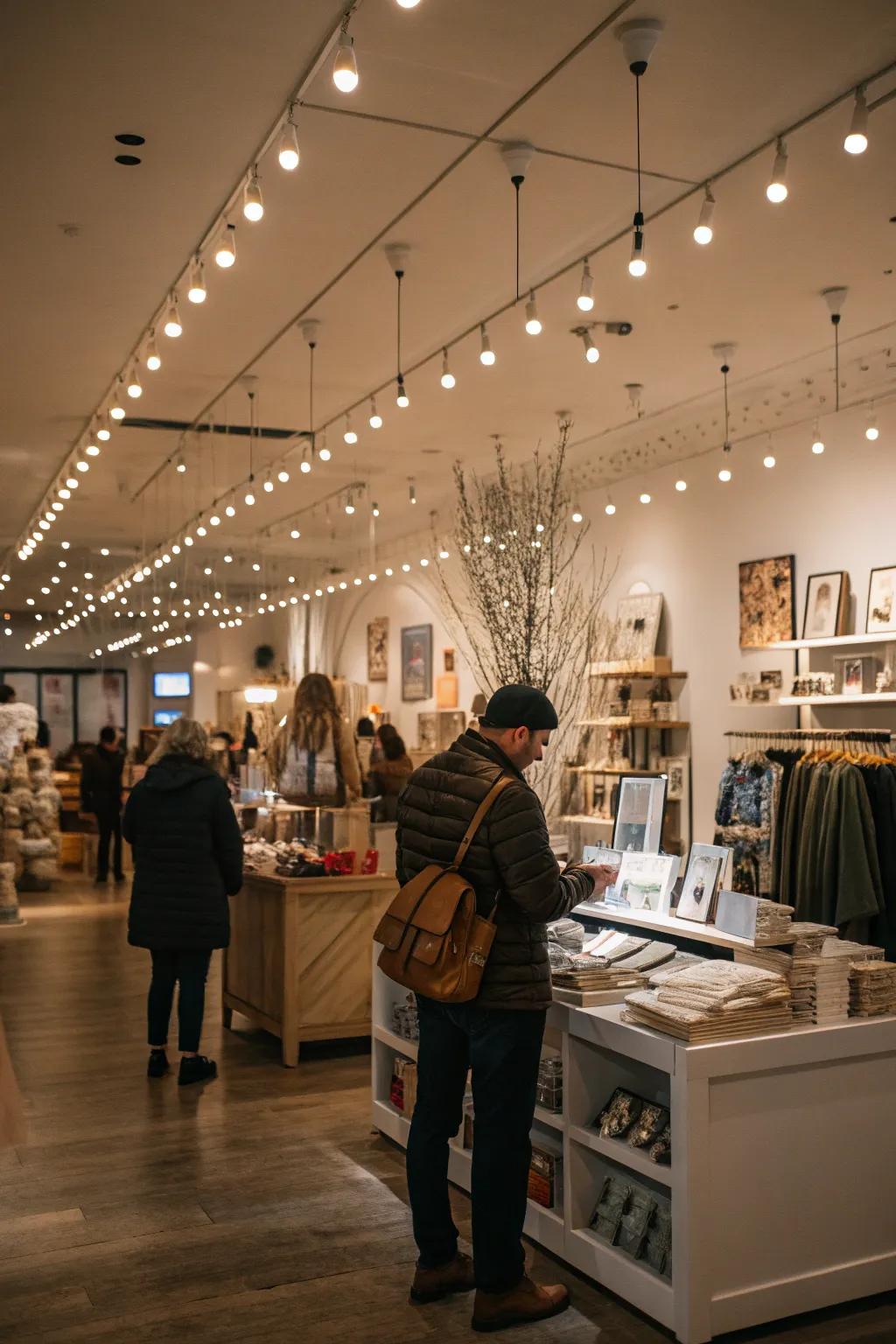 Lighting to have a gentle atmosphere.