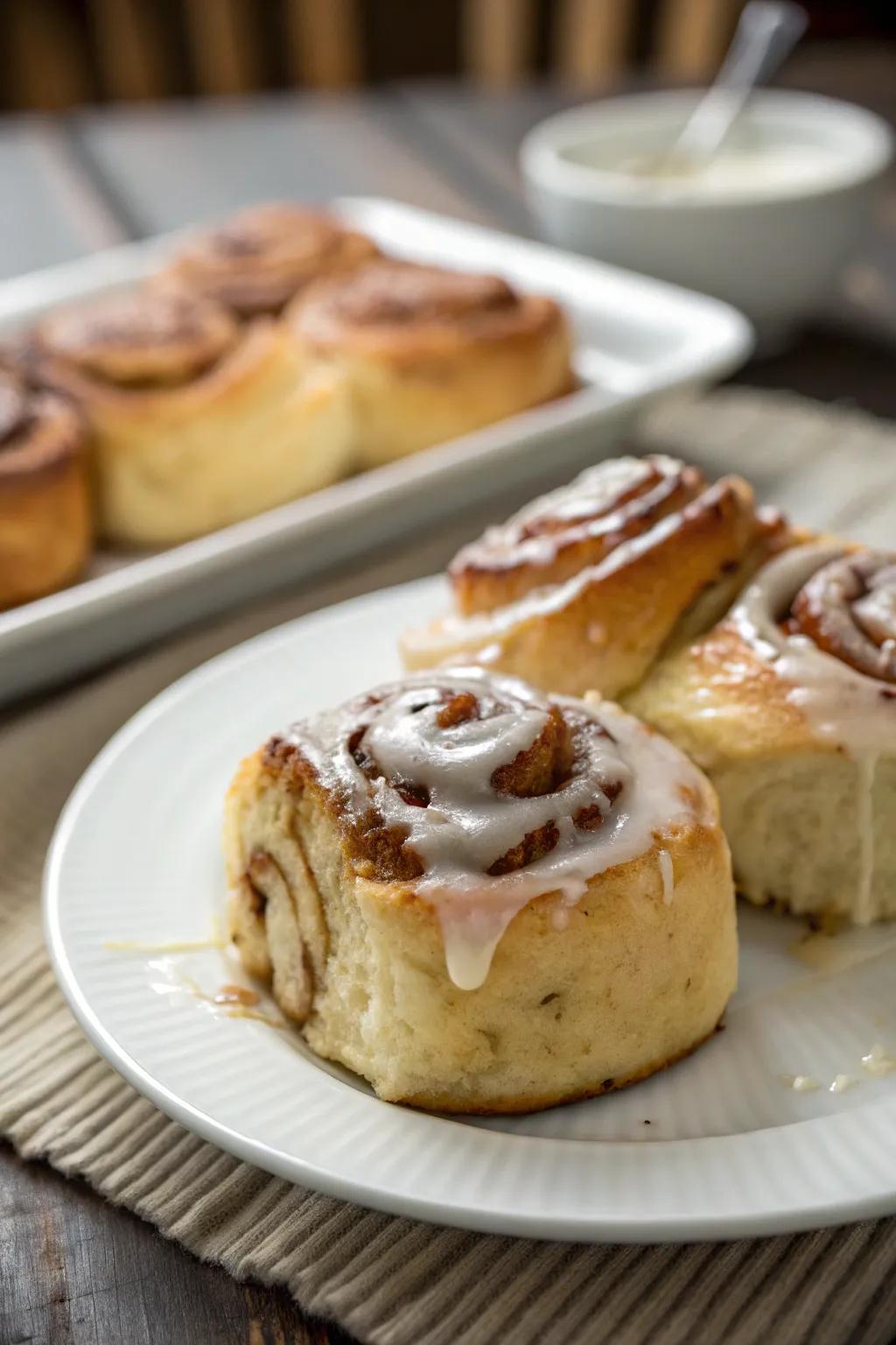 Buns bring comfort.