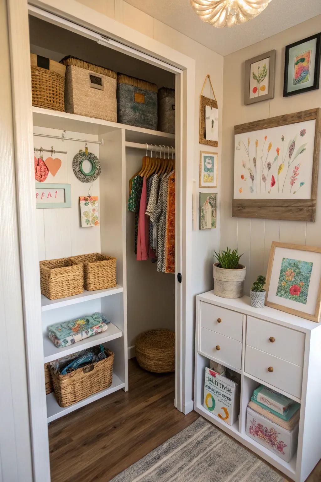 A wardrobe that reflects your personality.